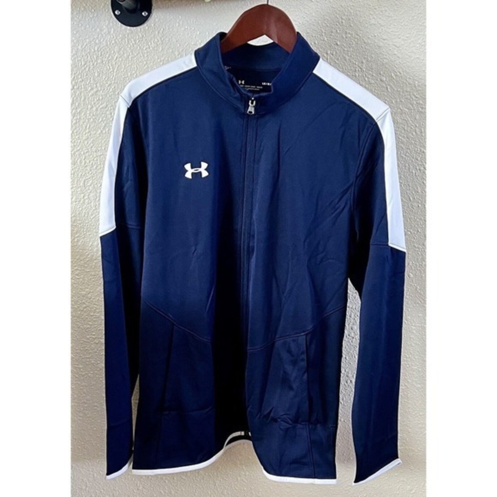 UNDER ARMOUR Men’s/Unisex loose‎ Fit Zip-Up Sweatshirt Long Sleeve, Size: Large - Picture 6 of 11